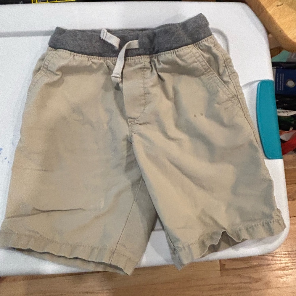 Carter's Kids Tan and Gray Shorts